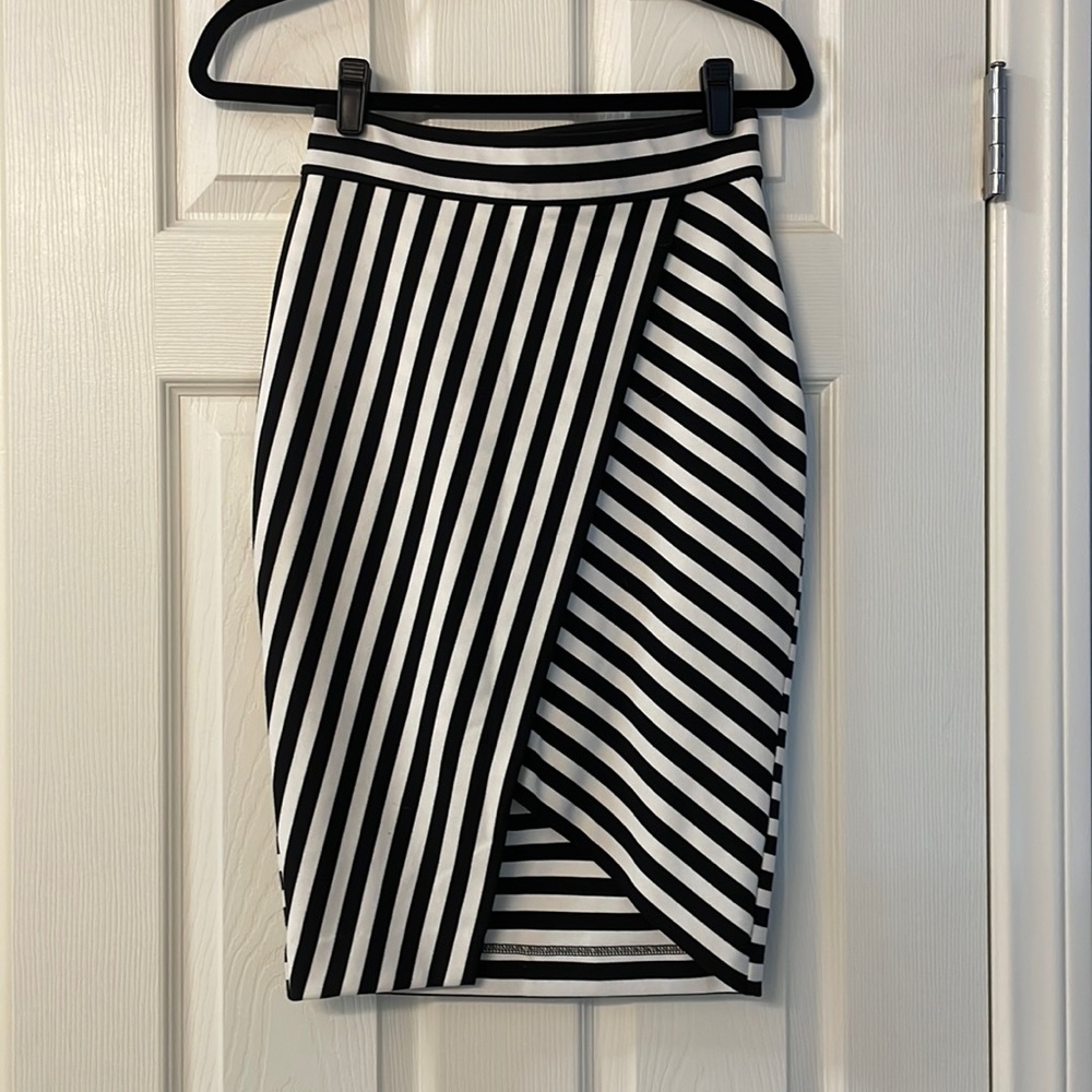 Express Striped Skirt